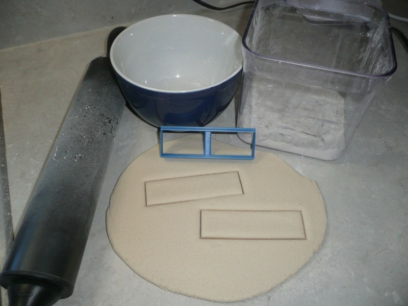 RECTANGLE OUTLINE LONG SHAPE QUADRILATERAL SPECIAL COOKIE CUTTER USA PR3374 gallery