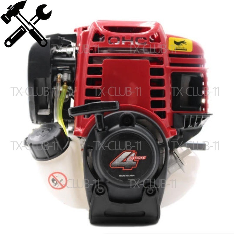 4 Stroke Engine GX35 Petrol Engine Brush Cutter With 35.8 cc 1.3 HP Power gallery