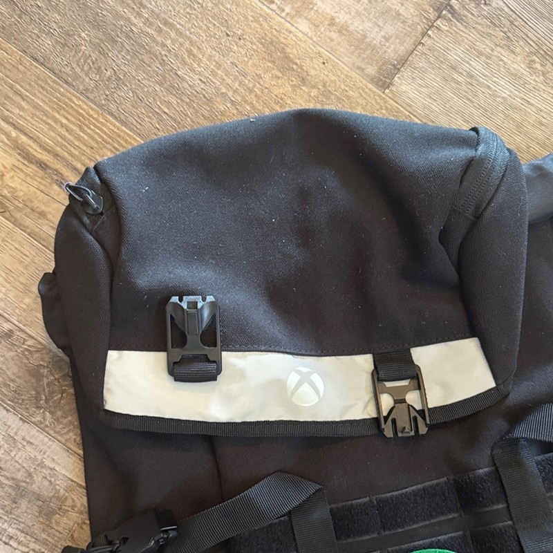 NWT XBOX Black Tactical Backpack with Logo 3