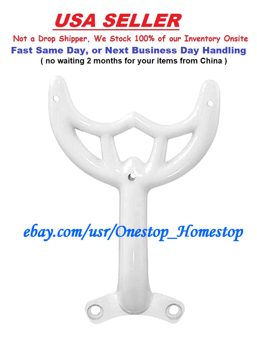 36"- 42" White Ceiling Fan Blade Arm, Replacement Bracket, Hunter & Hampton Bay gallery