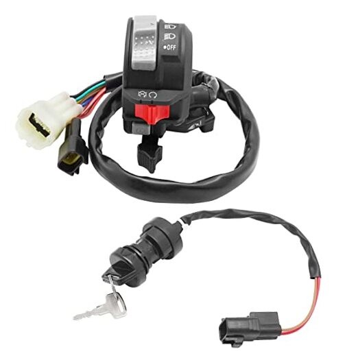 Start Stop Headlight Switch & Ignition Key Switch for Yamaha Big Bear 400 gallery