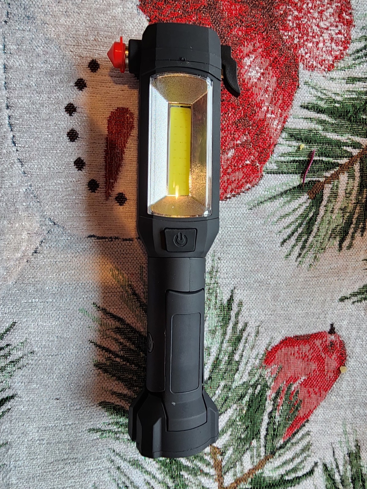 Black Portable Cordless LED Worklight with Hook, Plastic gallery