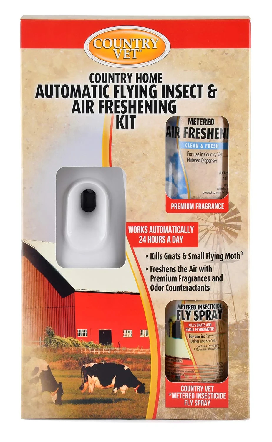 Country Vet Fly Insect Kill System & Air Freshening Kit (Battery Powered) gallery
