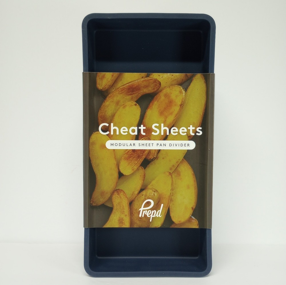 Baking Cheat Sheets Modular Silicone Sheet Pan Dividers by Prepd 4 Piece Set