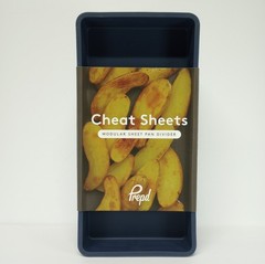 Baking Cheat Sheets Modular Silicone Sheet Pan Dividers by Prepd 4 Piece Set