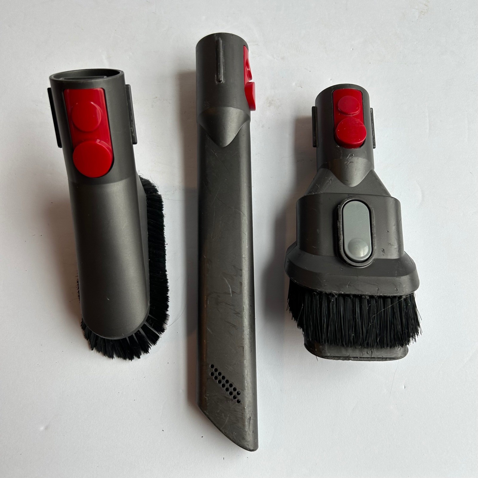 Dyson Vacuum Attachment Tool Set 3pc Combination Crevice Soft V7 V8 V10 V11 gallery