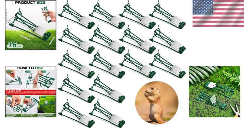 16 Pcs Outdoor Gopher Traps - Easy Set, Pet-Safe Weather Resistant Solution gallery