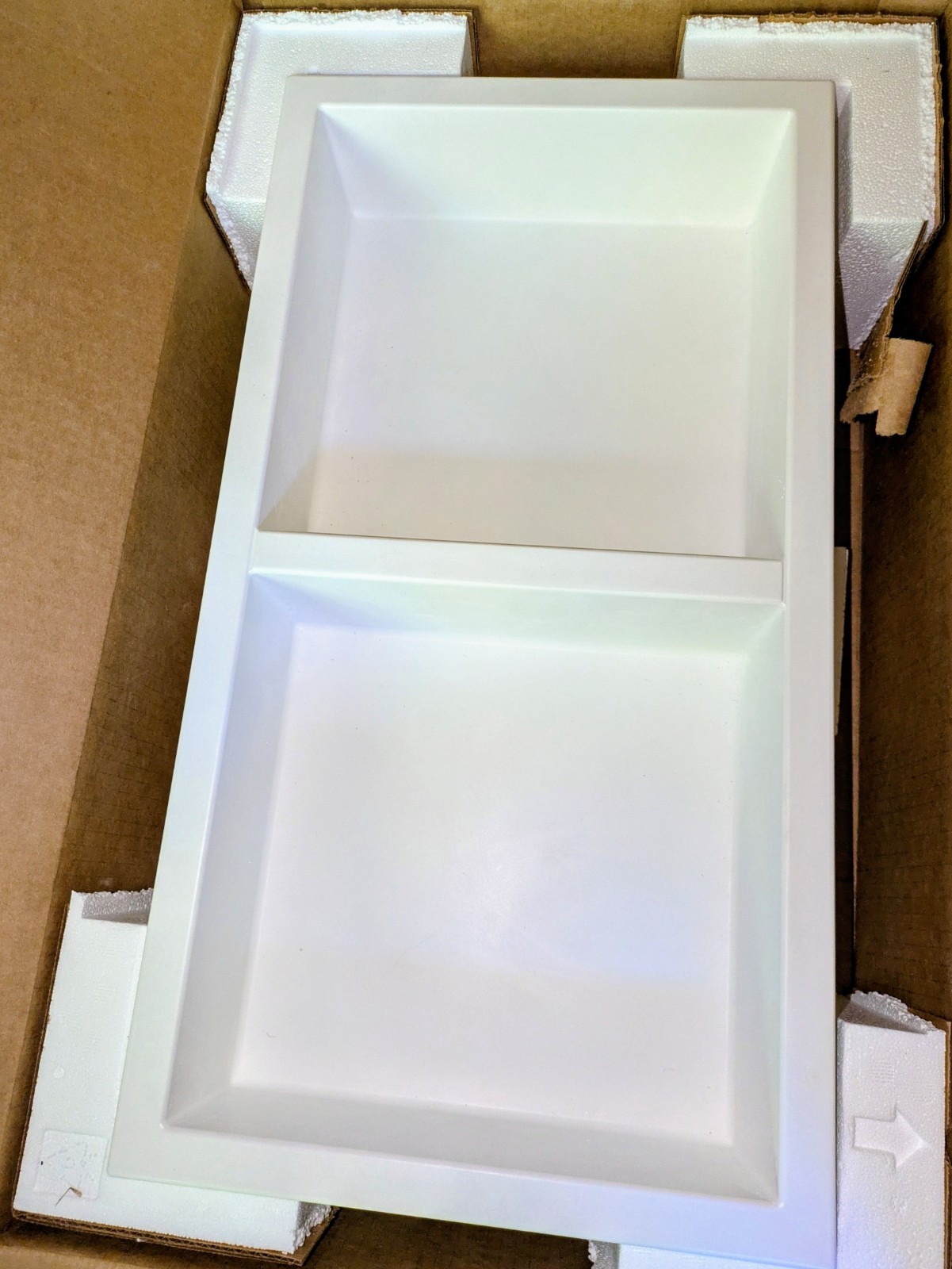 Swanstone Shower Niche, Rectangle 13.5x 25.5 x 4 gallery