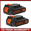 2Pack Battery For BLACK+DECKER LBXR20 20Volt MAX Li-Ion LBXR20-OPE LB20 LBXR2020 gallery