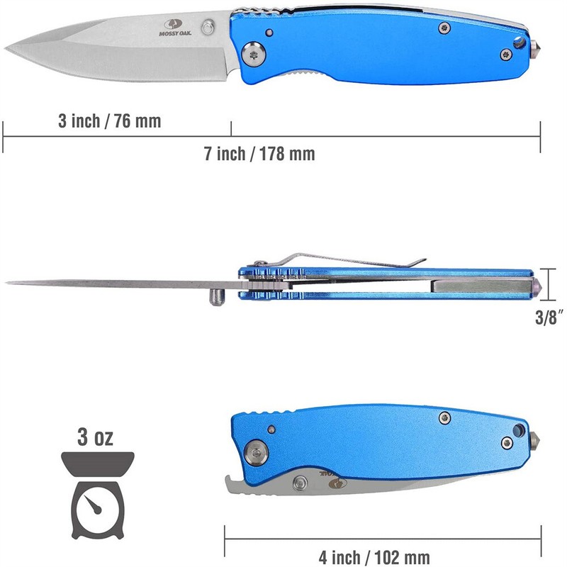 Smith & Wesson Framelock Folding Knife 7-in Stainless Blade Stainless/G10 Handle gallery