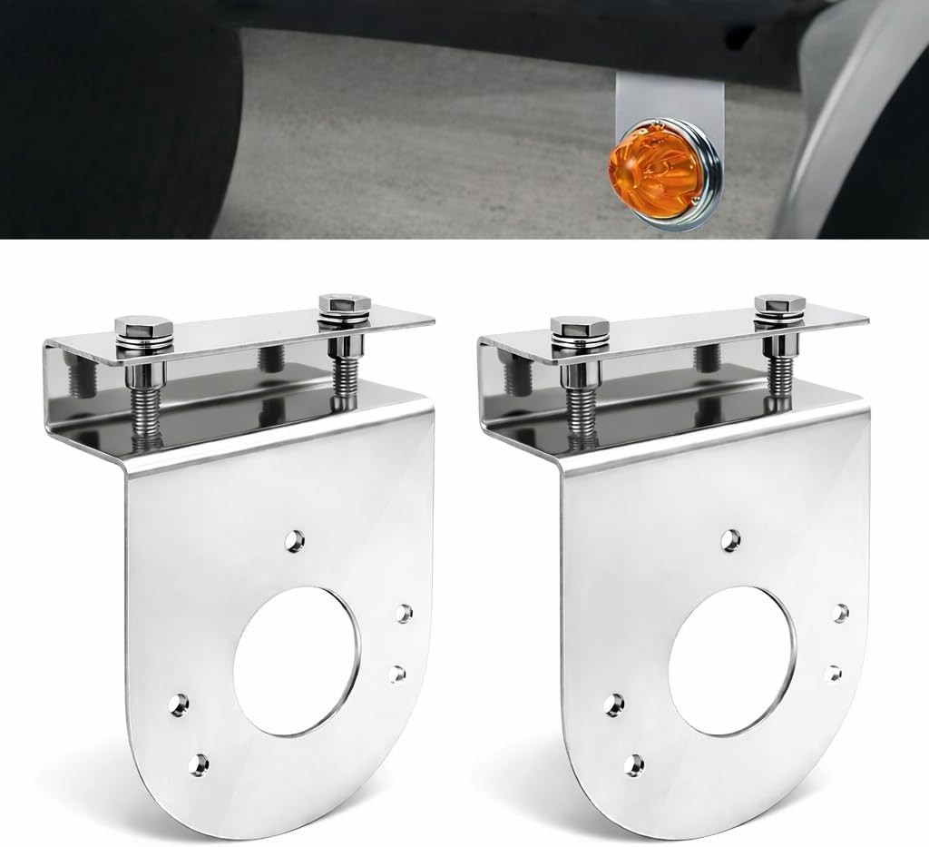 2PCS Watermelon Light Brackets, 90° Angled Clamp-On Frame Mount for Under Glow gallery