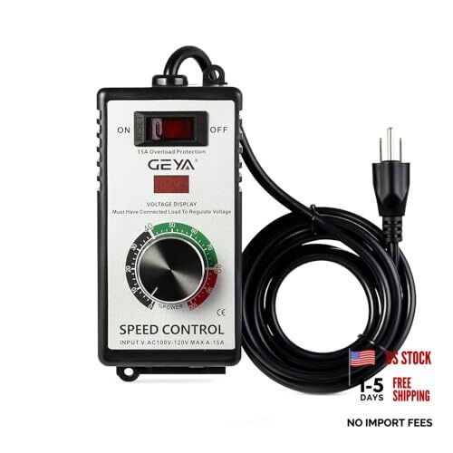 100V-120V 15A AC Motor Speed Controller with Overload Protection, Variable gallery
