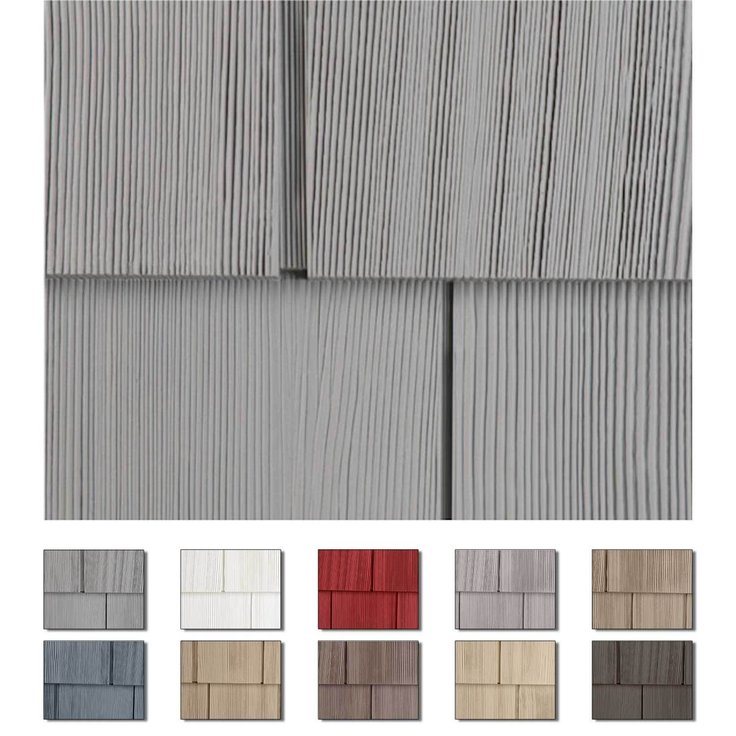 Homeside Select Double 7 Inch Cedar Shake Vinyl Siding (1/2 Square) gallery