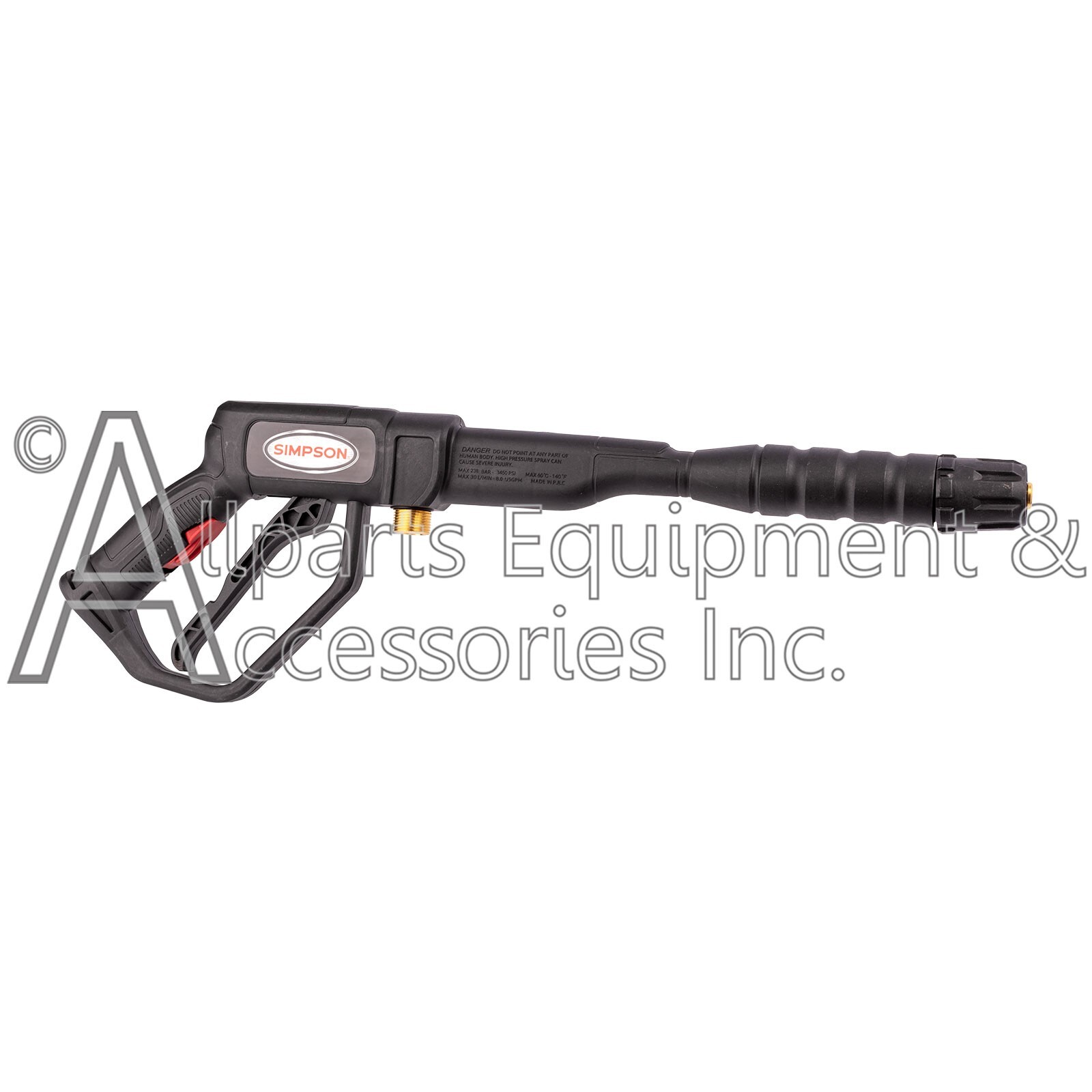 7107956 OEM Simpson OR342 22mm Front Load 3450 PSI Pressure Washer Trigger Gun gallery