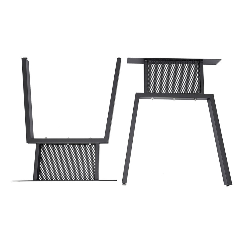 28in Waterproof Coffee Table Base Metal Table Legs With Adjustable Feet Pads gallery