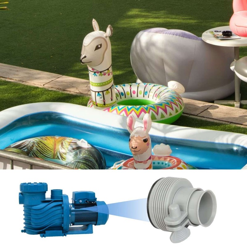 1/2/4PCS For Intex Replacement Hose Adapter Pool Filter Pump Conversion Fitting gallery