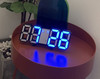 3D LED Clock Digital Wall Desk Alarm 9.7" Brightness Adjustable Gift Present gallery
