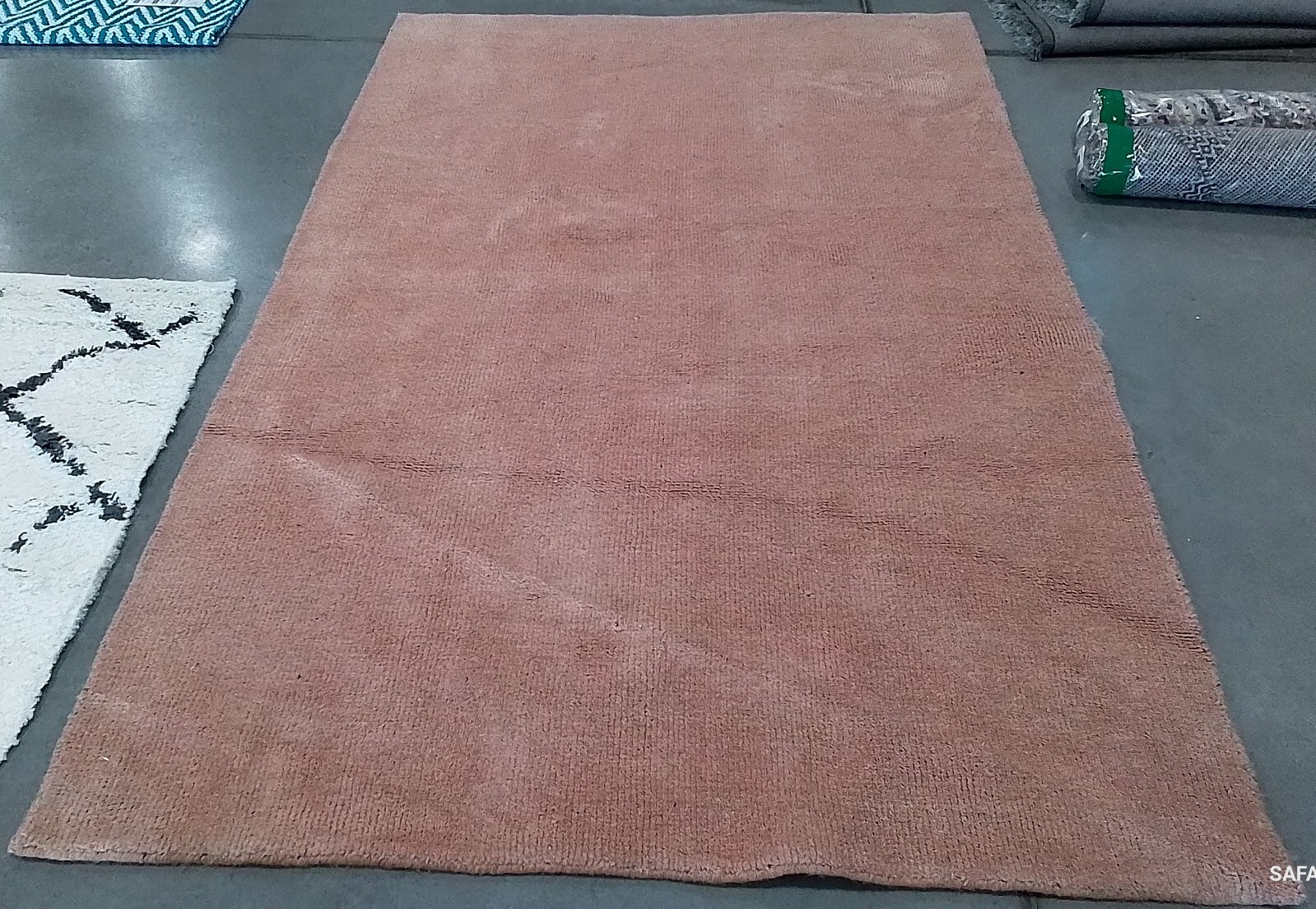 LIGHT PINK 5'-0" x 8'-0" Back Stain Rug, Reduced Price 1172775775 HIM311E-5 gallery