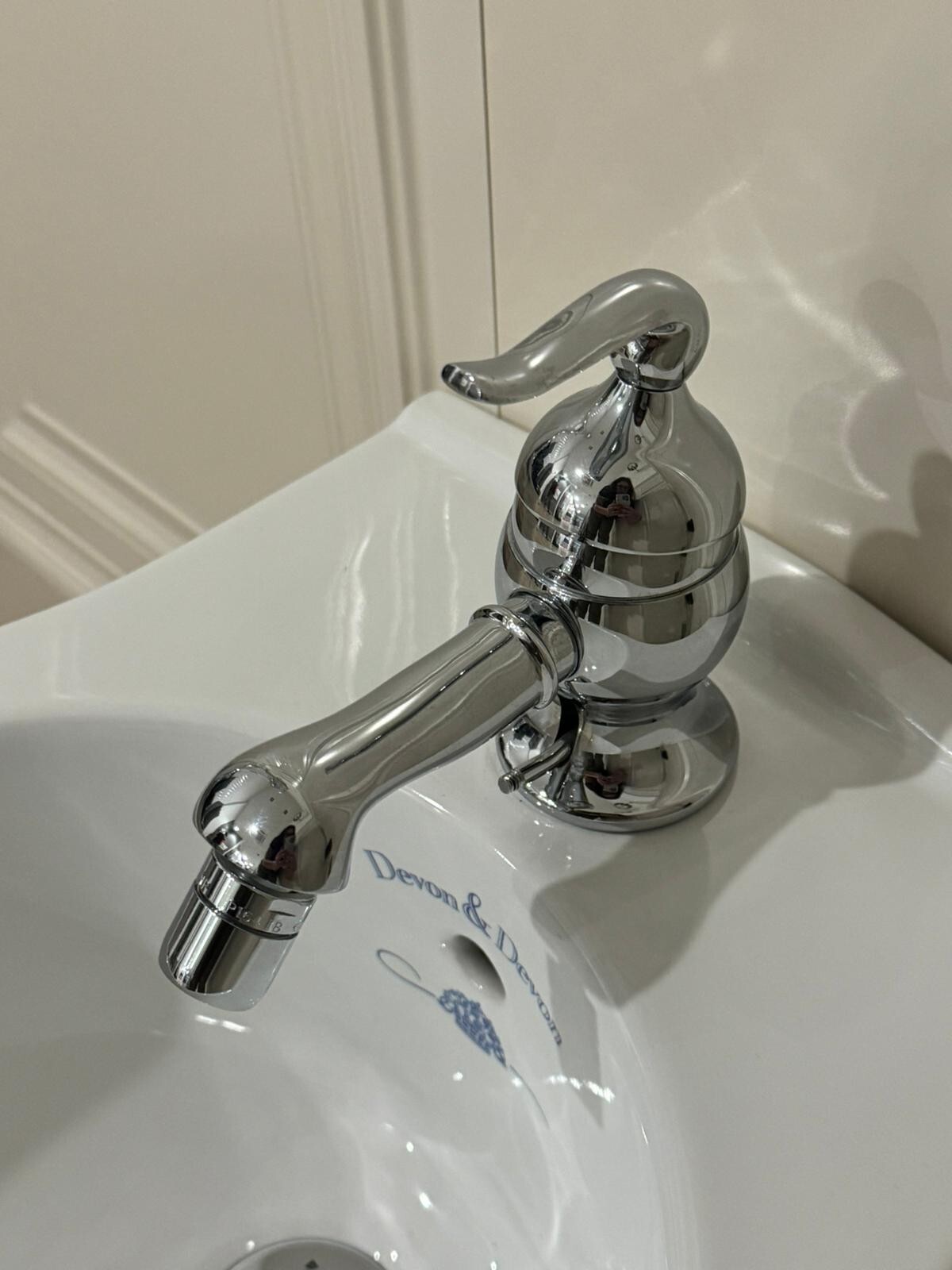 DEVON&DEVON Chrome Single Lever Bidet Mixer ADP10CR gallery