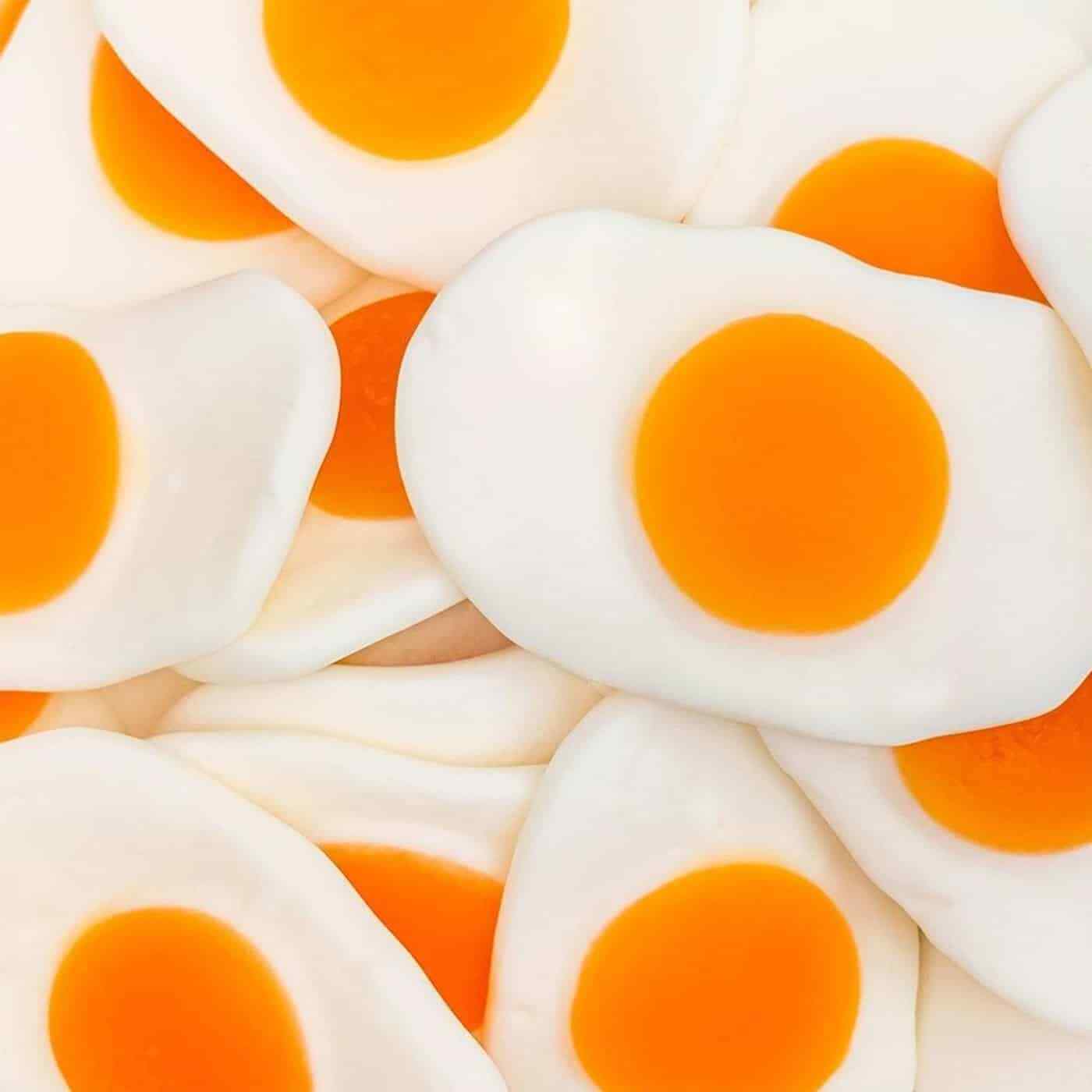 FRIED EGGS Party Gummies Candy Gluten Free European Sweets Snacks gallery