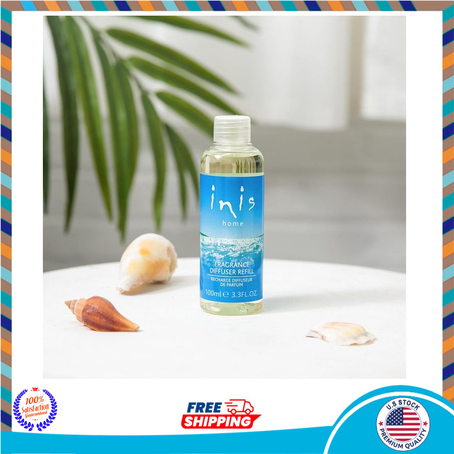 Reed Diffuser Oil Refill - Ocean Fresh Fragrance for Home - 3.3 Fluid Ounce gallery