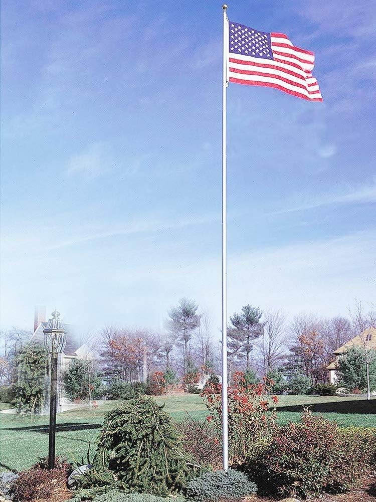 Wire Center Flagpole Rope 5/16" x 100 feet - Braided Polyester Line with Steel gallery