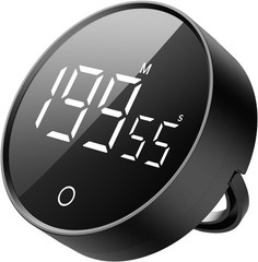 Digital Kitchen Timer Large LED Display 199 Min Countdown Temporizador Magnético