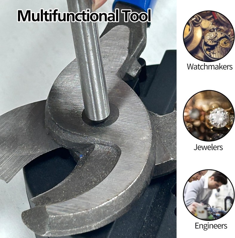 9 Pieces Roll Pin Punch Set Removing Repair Tool For Car, Watch Repair, Jewelry gallery