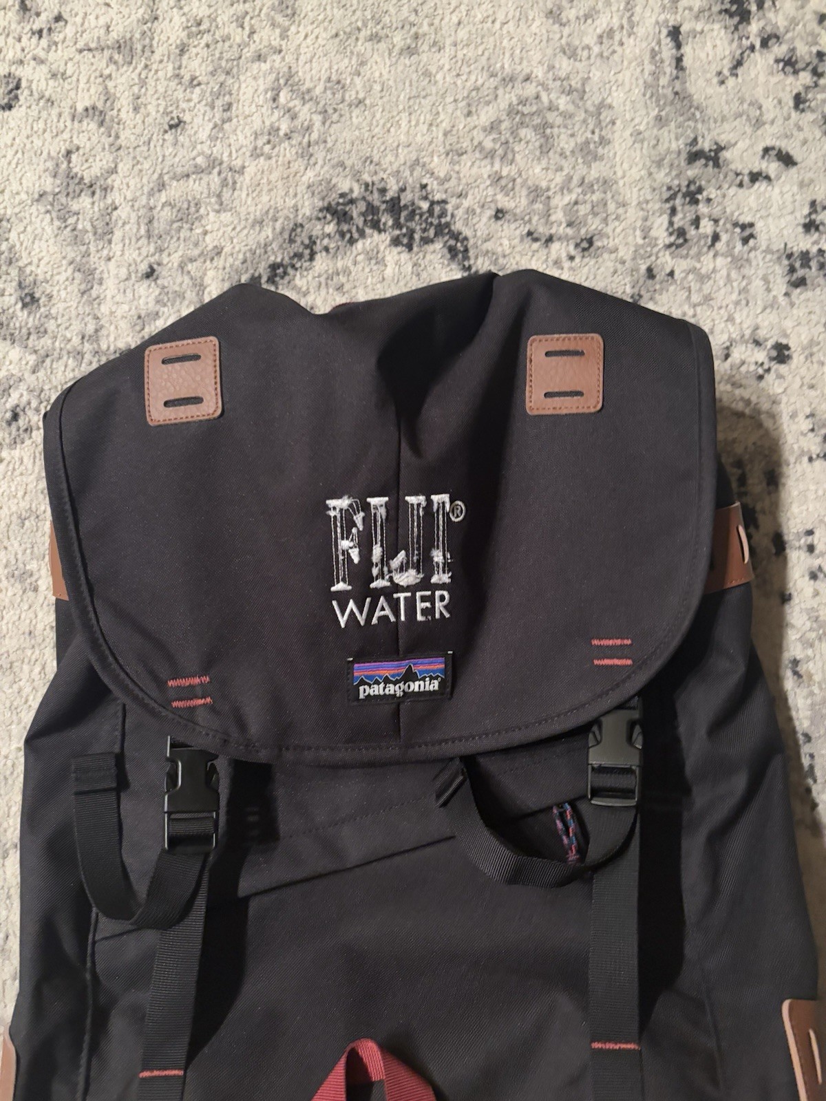 Patagonia Arbor Pack Black Rucksack Embroidery 5