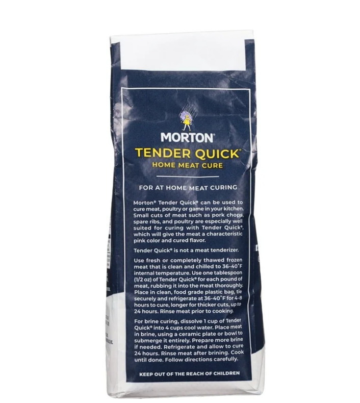 Morton Tender Quick Home Meat Cure for Meat or Poultry 2 Lb. Bag Fast Working gallery