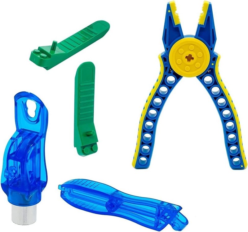 Building Blocks Tool Kit Brick Separator Multi-Use Hammer and Block Pliers Acces gallery