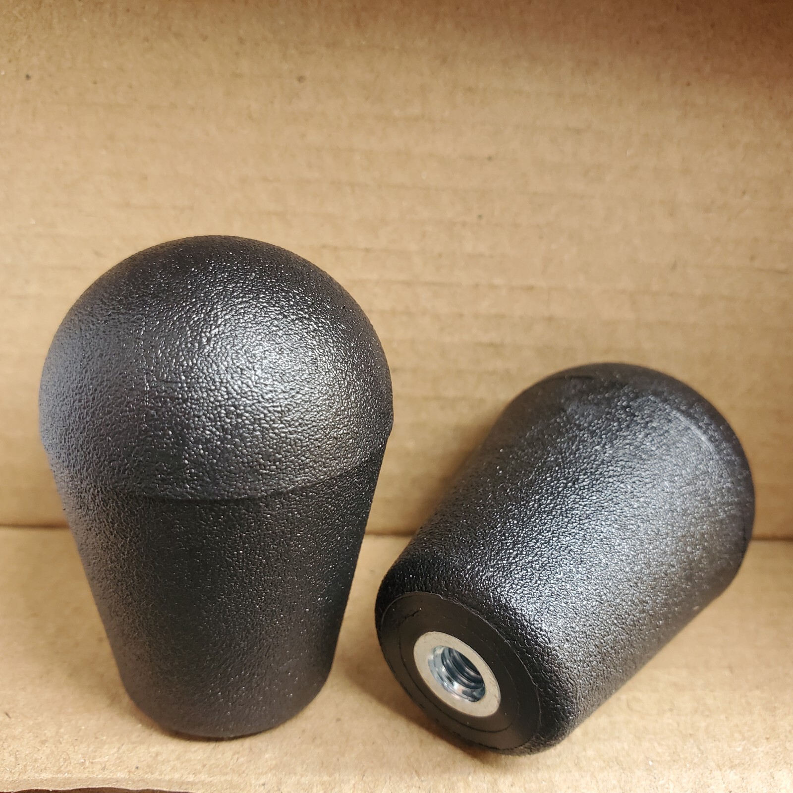 Joystick Knobs (2) 1/4"-20 Thread Female Tapered Black Knob Joy stick Arcade DIY gallery