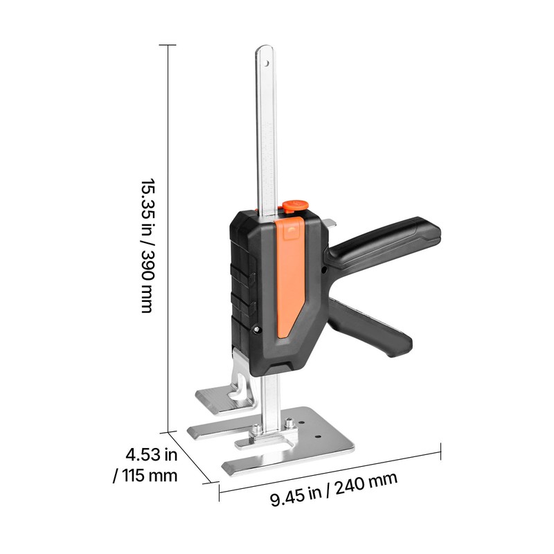 Labor Saving Arm Jack 2 PCS 440lbs Capacity 2 Modes Lifting up to 7.7" Black gallery