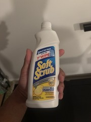 Soft Scrub All Purpose Surface Cleanser, Lemon, 24 Fluid Ounces 6 Pack