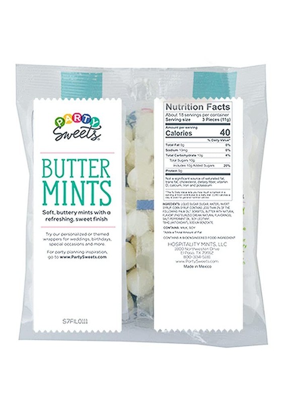White Buttermints 14oz, Approx. 100 Pieces - Party Sweets Mints gallery