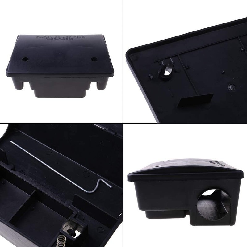 Rodent Control Boxes 2 Pack Child Pet Safe Mice Bait Stations Mouse Traps 2 Pack gallery