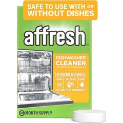 Dishwasher Cleaner Tablets 6 Count Helps Remove Odor Limescale Bacteria