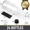 Simple Craft Hot Sauce Glass Bottles (5 Oz) - 24 Pcs gallery