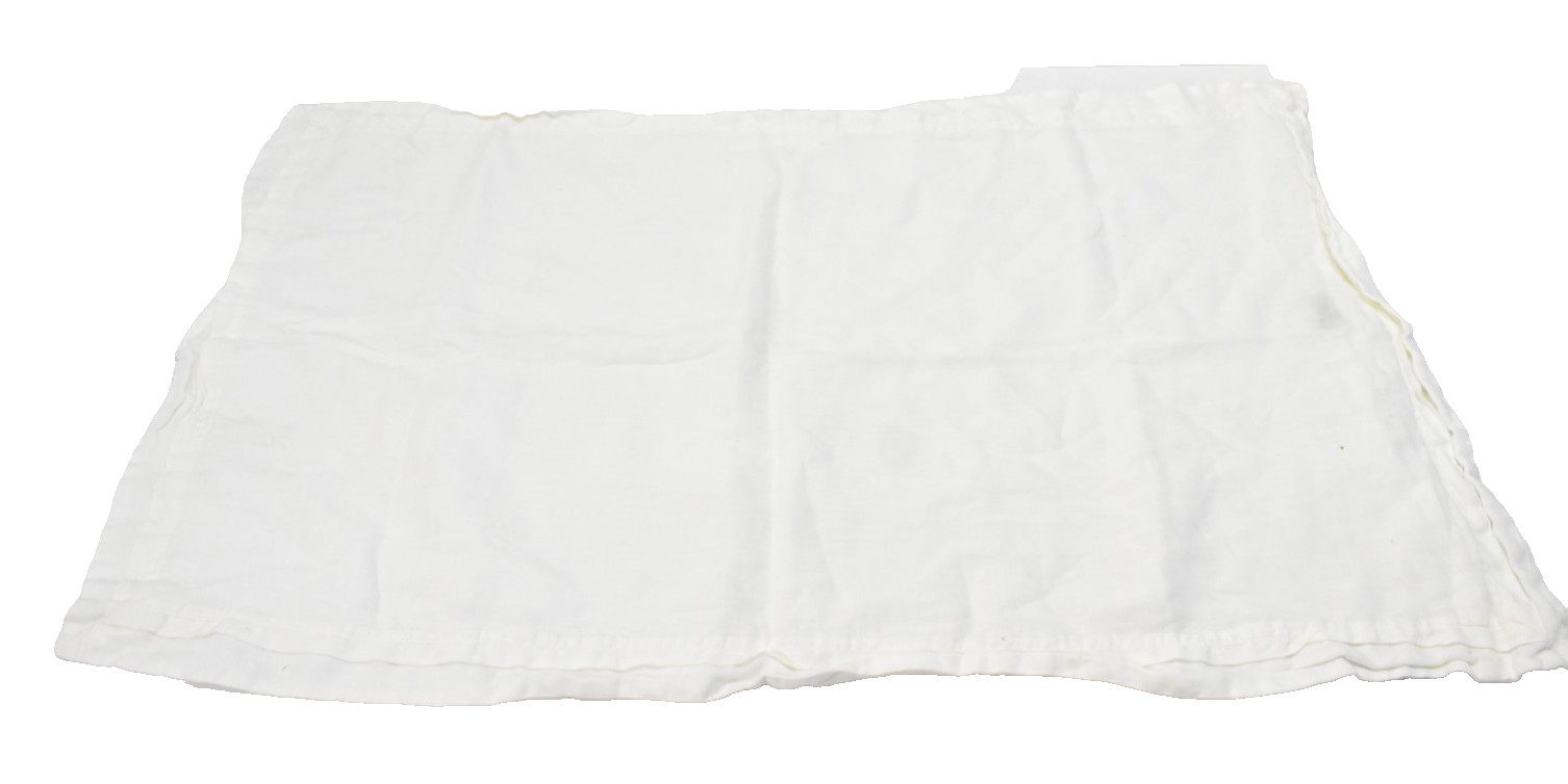 Fieldcrest King Size Pillowcase w Zippered Opening White Bedding Linen Single gallery