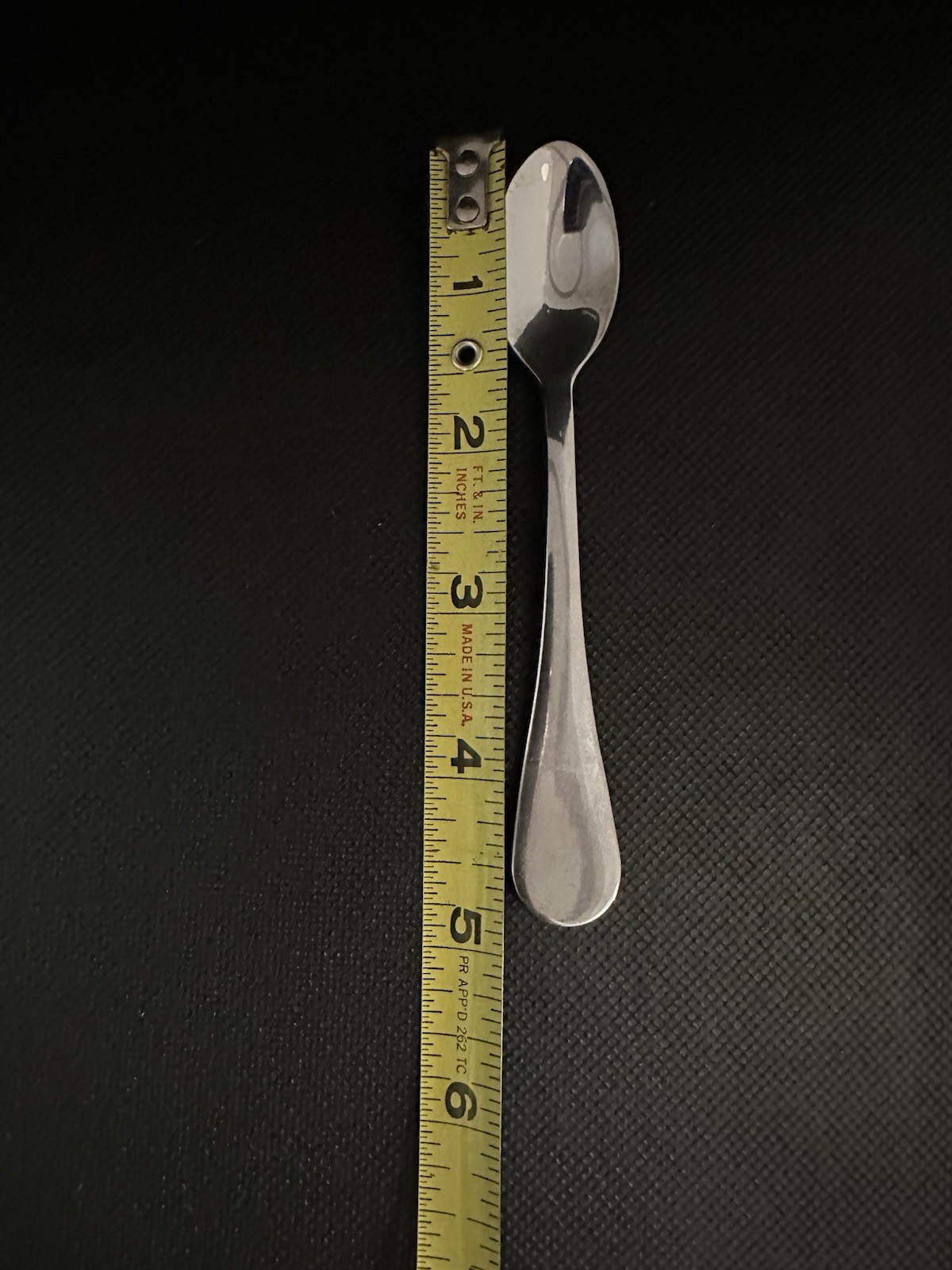 6 Cambridge Silversmiths Stainless Demitasse Spoons 4 3/4 Inches gallery