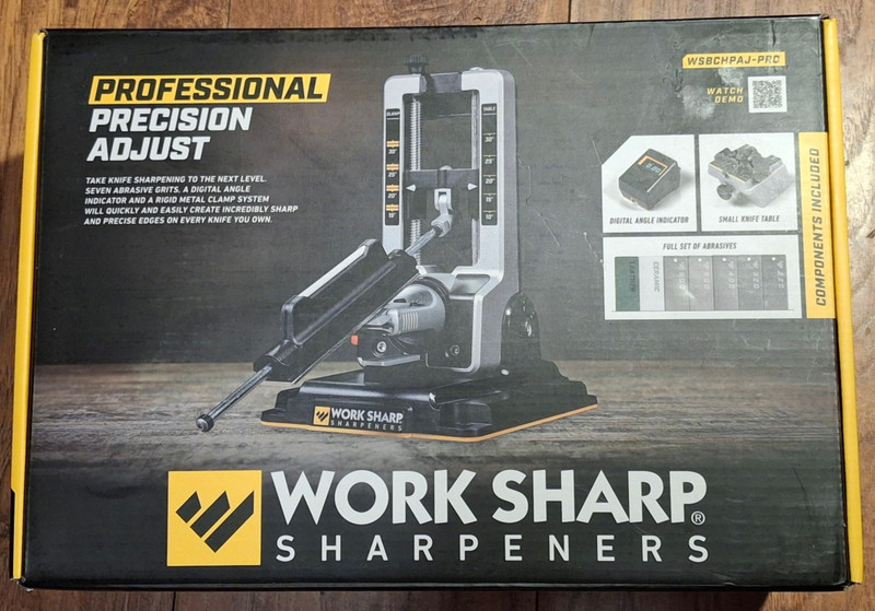Work Sharp PRO PRECISION ADJUST KNIFE SHARPENER BENCH TOP SYSTEM WSBCHPAJ-PRO gallery