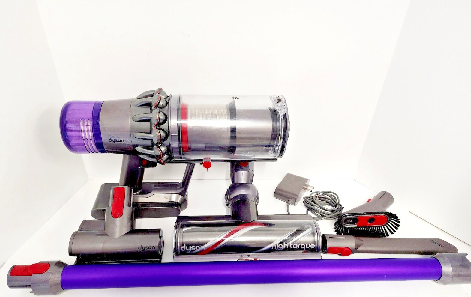 Dyson V11 Torque Drive Stick Cordless Vacuum - Purple SERVICED AND CLEANED gallery