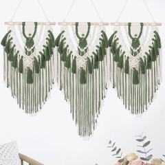 Large Boho Macrame Wall Hanging Wall Decor Bohemian Woven Handmade Tapestry w…