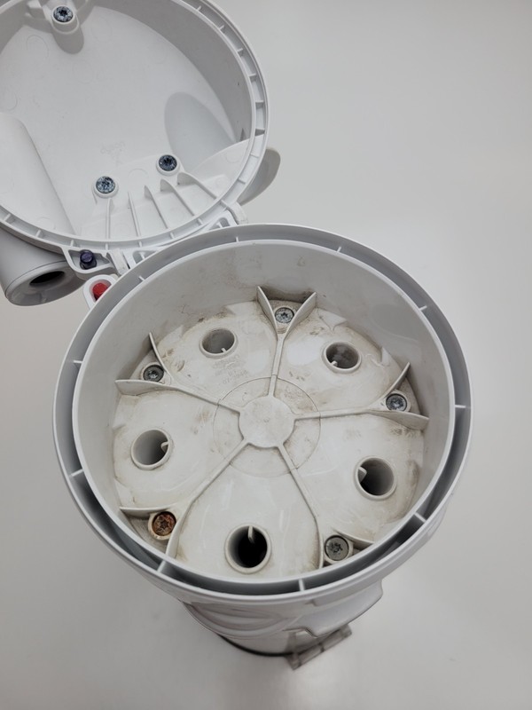 Dyson DC24 Ball Multi Floor Vacuum Genuine Cyclone Dust Bin Assembly White gallery