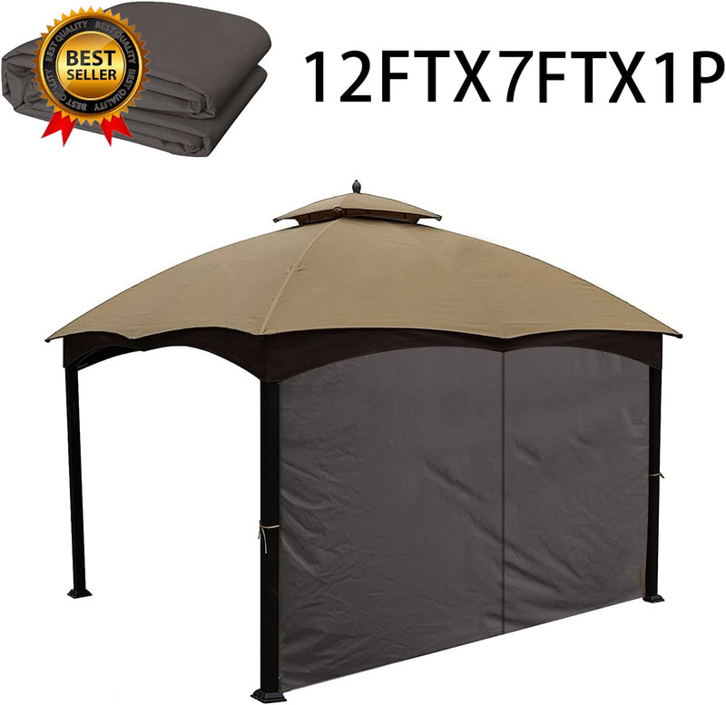 Gazebo Universal Replacement Privacy Curtain 10 X 12 Gazebo Side Wall O... gallery