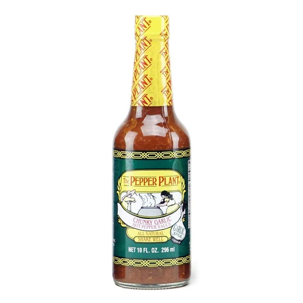 Chunky Garlic Hot Pepper Sauce – 10 Oz Spicy Flavor for Dishes gallery