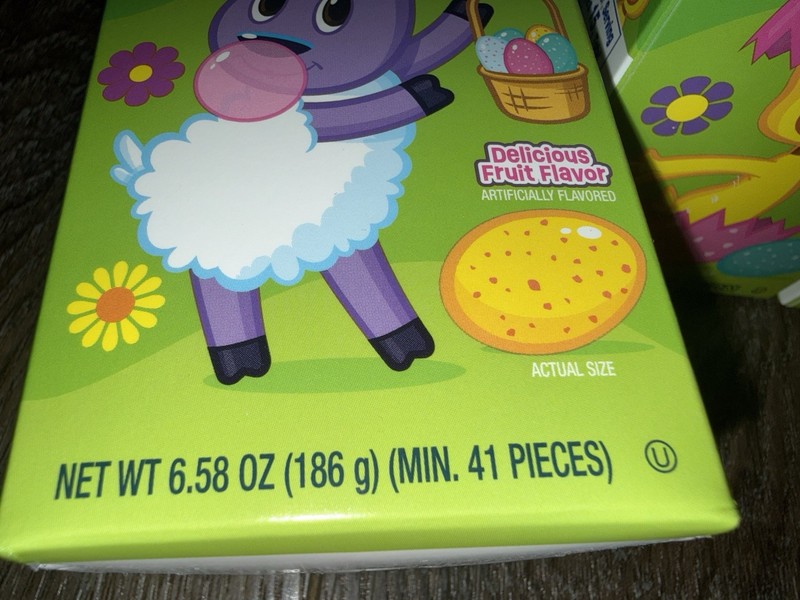 Dubble Bubble ~ Gum Eggs Easter 6.58 oz Each, 6-Carton Boxes ~ 11/2027 gallery