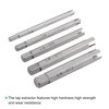 Tap Extractors Set M5-M12 8-10#-1/2" 3/4 Flutes Broken Stripped Screw 5pcs gallery