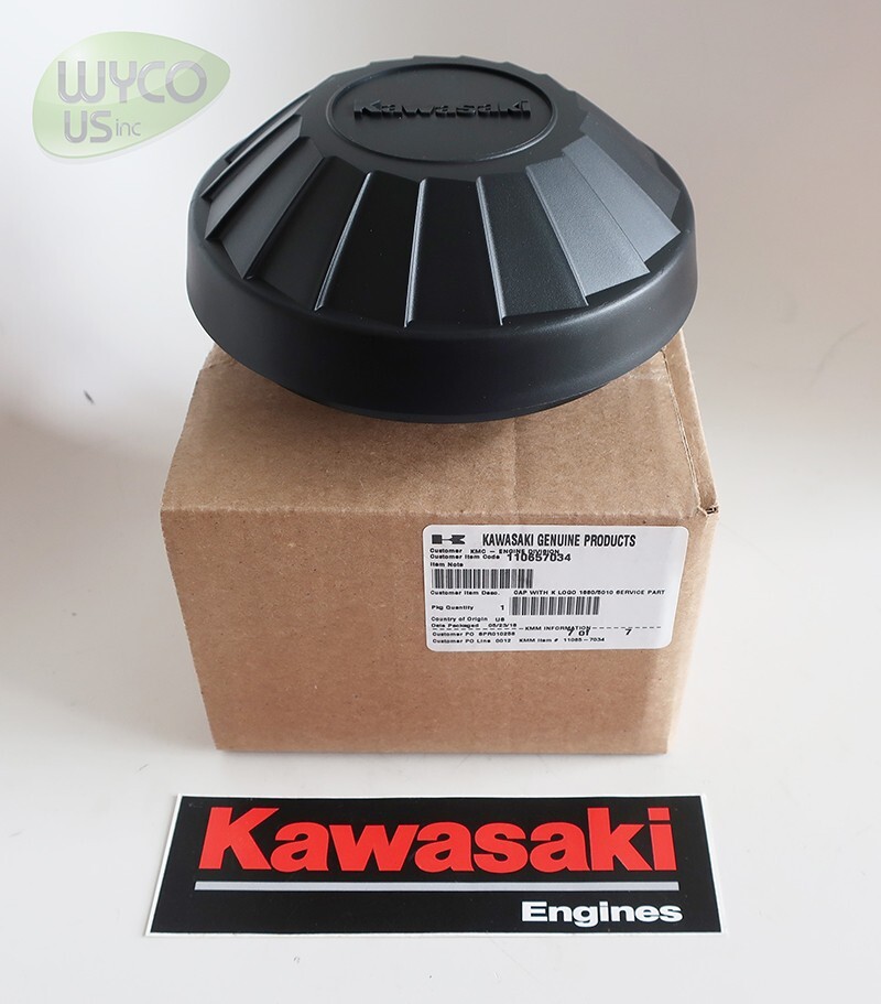 RAIN CAP, 2-9/16" STACK, KAWASAKI FX801V (AS00,AS05,AS08), FXT00V ENGINES, 14D3 gallery