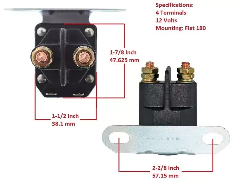 Starter Solenoid for John Deere E100 E110 E120 E130 E140 E150 E160 E170 E180 gallery